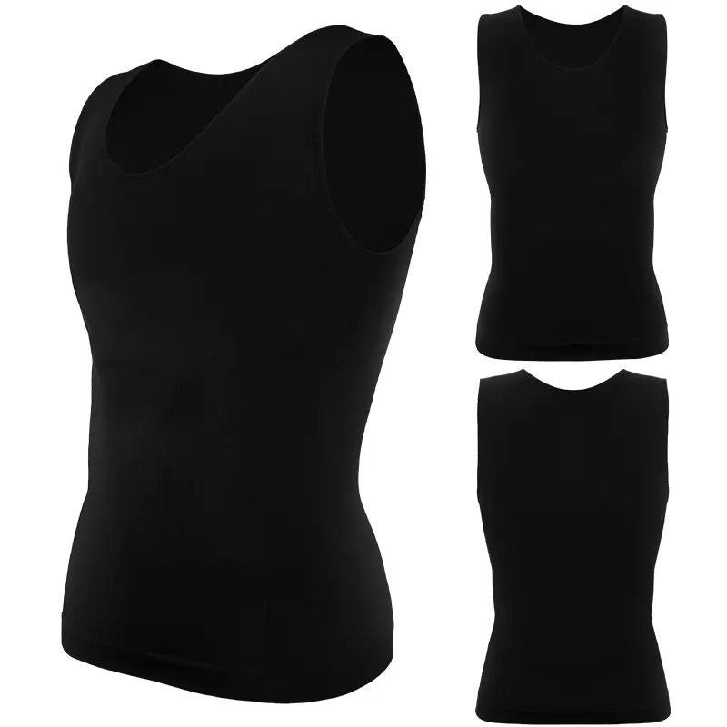 Men Body-shaping Compression Shirts