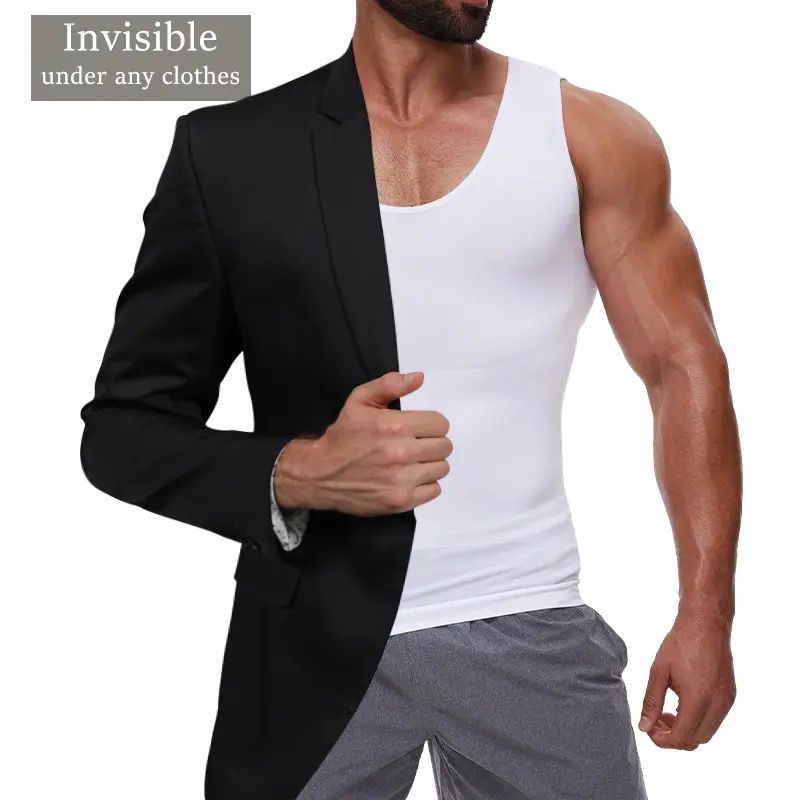 Men Body-shaping Compression Shirts