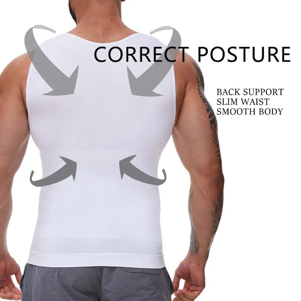 Men Body-shaping Compression Shirts