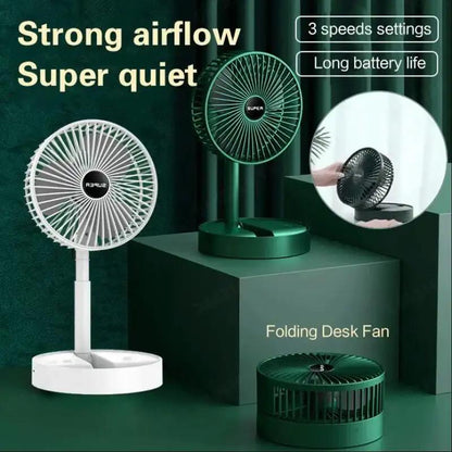 Special Retractable USB Rechargeable Fan