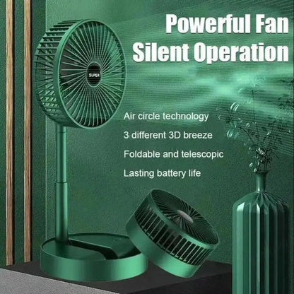 Special Retractable USB Rechargeable Fan