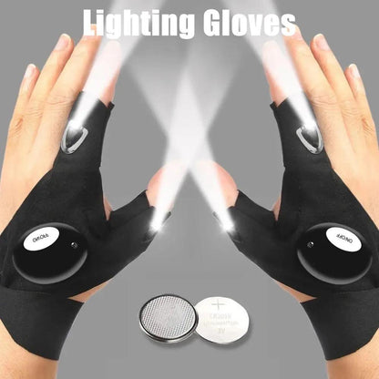 Unique LED Light Gloves